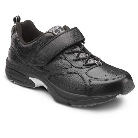 DR. COMFORT - Full top-grain leather trainer with arch stabilizer